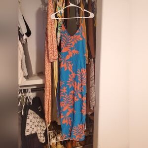 Old Navy Vibrant Aloha Hawaiian Dress
